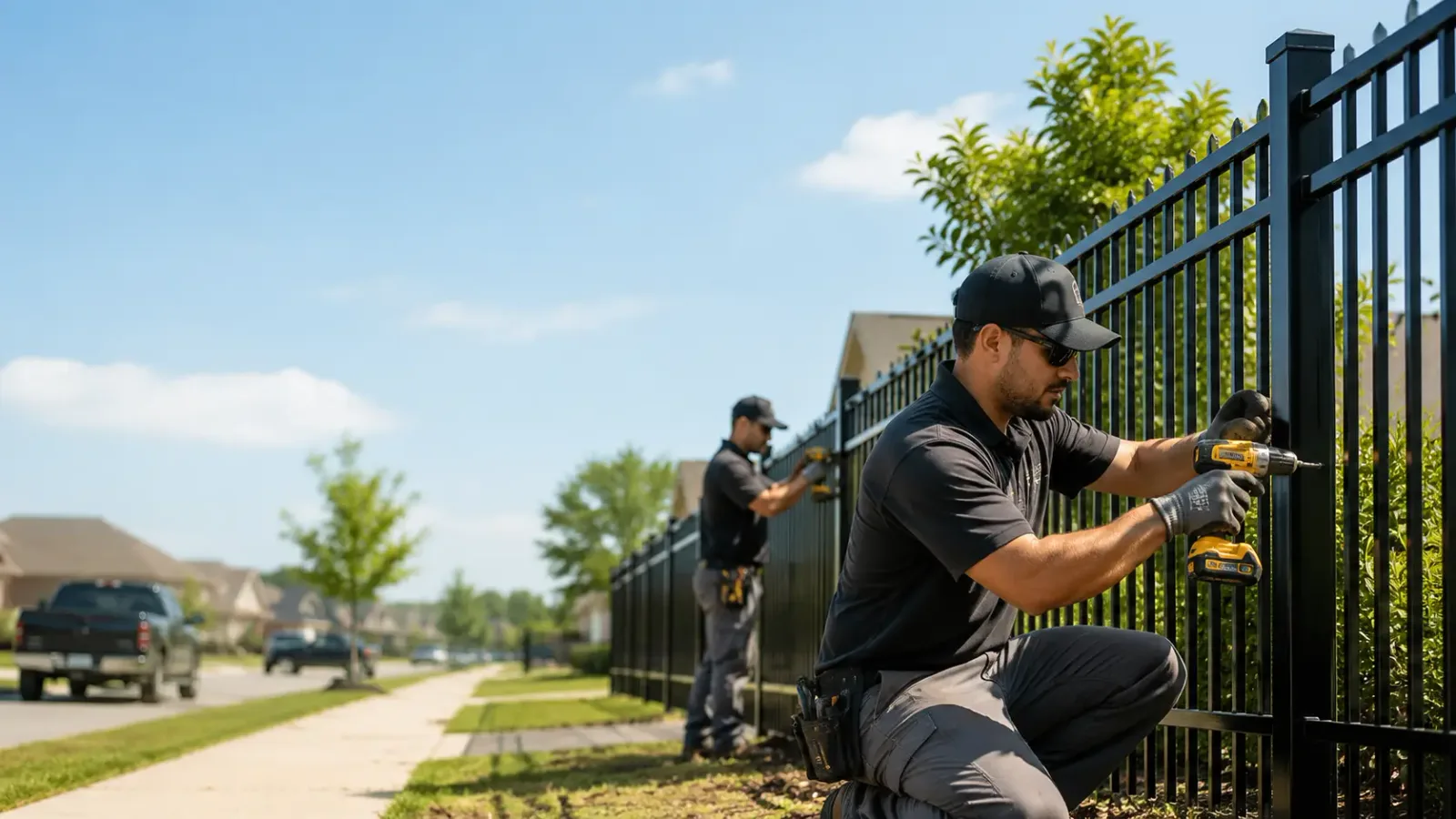 Metal Fence Installation in Manitou, OK